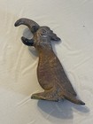 Vintage Figural Parrot Cast Iron Beer Bottle Opener -Original Paint — photo 2