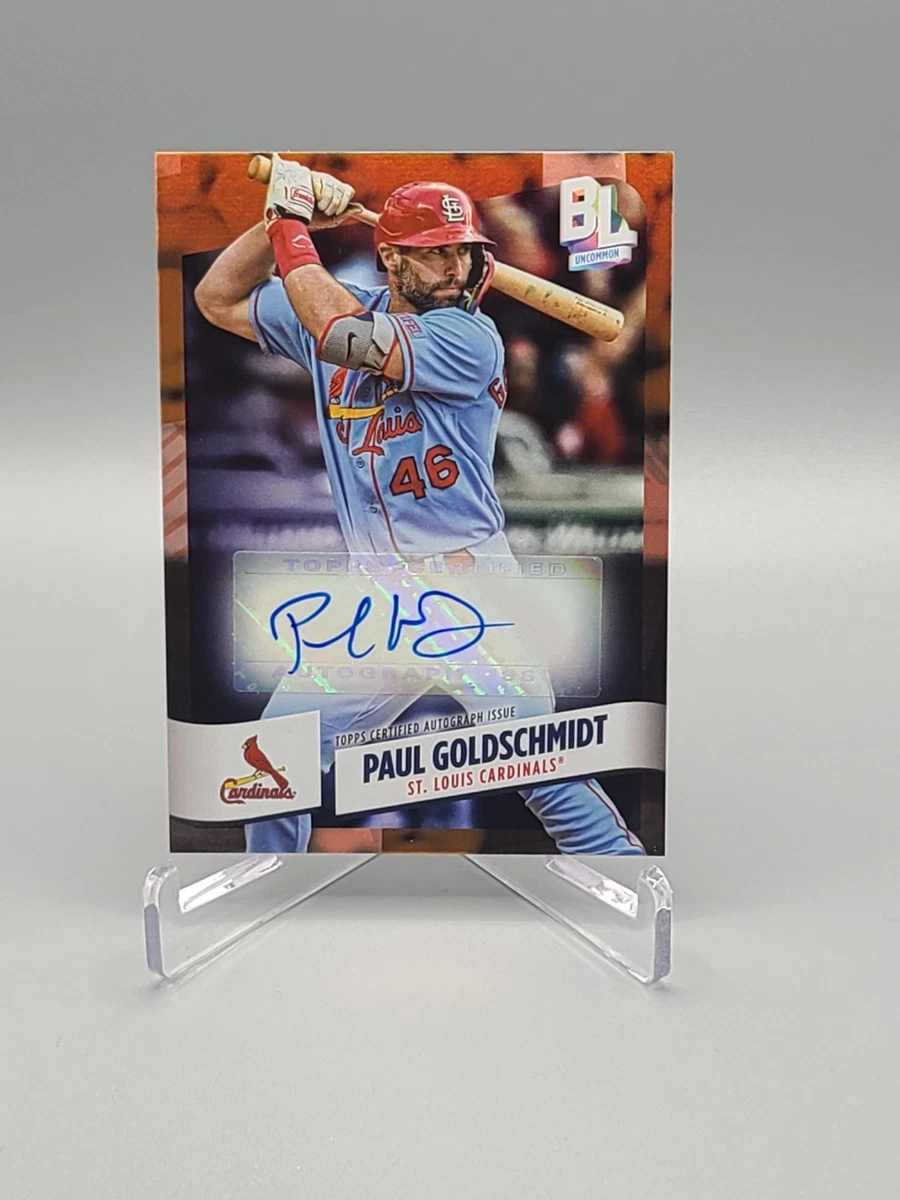 PAUL GOLDSCHMIDT 5枚限定サインカード PAUL GOLDSCHMIDT 5枚限定サインカード MLB Paul Goldschmidt Signed