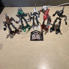LEGO BIONICLE Incomplete Set with 5 Figures And Small Comic