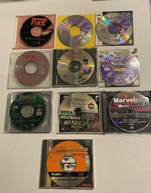 Sega Saturn MK-80000A Console + 39 Games ,Controllers ,+ More-Bundle/Lot(Tested)