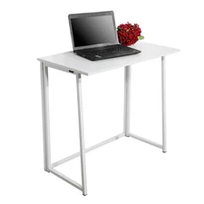 Bureau pliant Bureau d'ordinateurs pour la chambre à coucher de bureau 31” Tableau d'étude