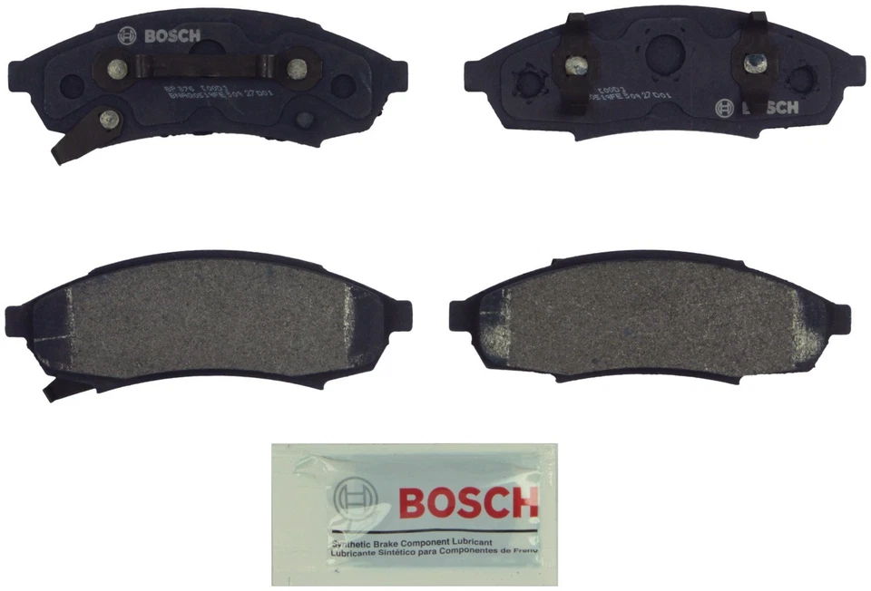 Juego de pastillas de freno de disco delanteras Bosch BP376 para 87-01 Chevrolet Lumina Monte Carlo Foto 3 de 4