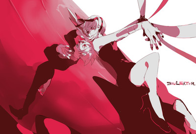 Soul Eater Evans Maka Anime Playmat Desk Mat TCG Card Game Mouse Pad 24x14in