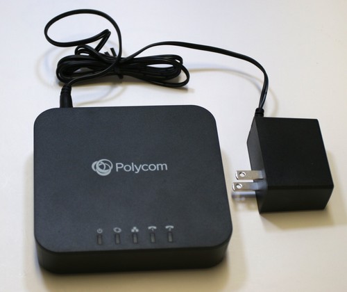 Polycom Obihai OBi302 2-Port VoIP SIP Telephone Adapter ATA W/ Power Supply