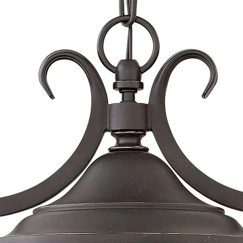 Hinkley Lighting 1147-CL Casa 3 Light 12"W Wrought Iron Outdoor - Black - Picture 4 of 4