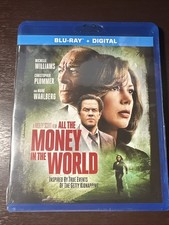 *New* All The Money In The World Blu-Ray Michelle Williams Mark Wahlberg NO DIGI