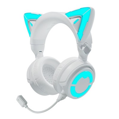 Cat Ear Headphones 4GS -Wireless Bluetooth Noise Cancelling Headphones, RGB G...