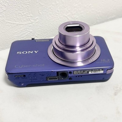 Sony Cyber Shot DSC-WX7 Blue Digital Camera 16.2MP 5x Zoom Full HD Japanese