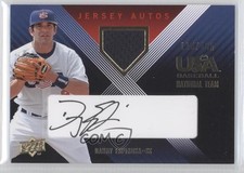 2008 USA Baseball National Teams Jersey Autos Black Ink Danny Espinosa Auto 0f8