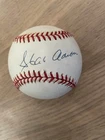 Hank Aaron Autographed Baseball Signed MLB Hall Of Fame PSA AUTHENTIC pristine