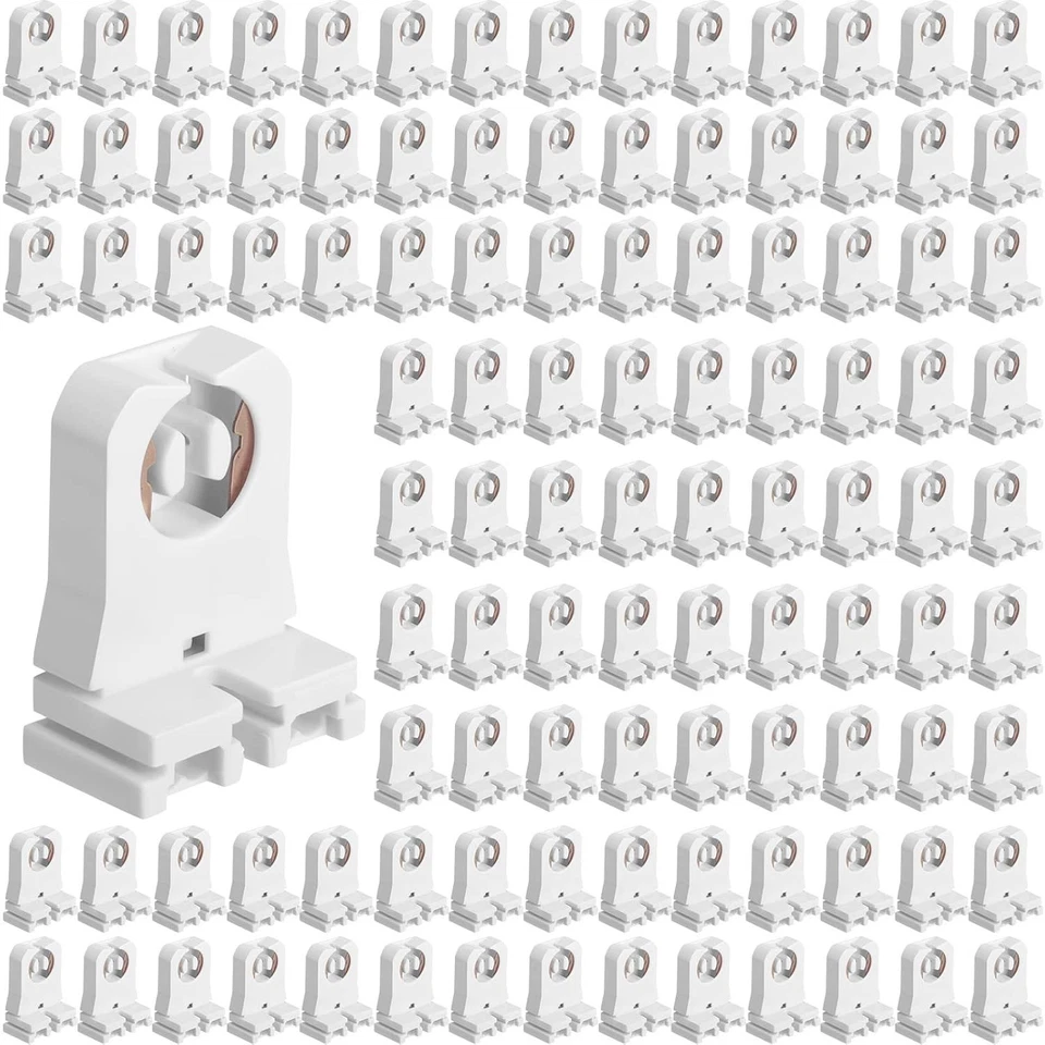 100 Pack T8 T10 T12 LED Tombstones for Ballast Replacements - Image 3 of 4