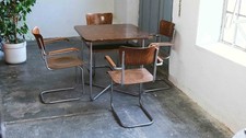 Bauhaus Cantilever Chair Set with Conference / Dining Table