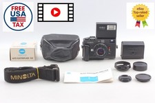 [MINT w/Flash Grip Hood] Minolta CLE Film camera M-Rokkor 40mm f2 From JAPAN