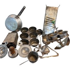 Lot Of Vintage Aluminum Kitchen Tools Utensils Kitchenware Pot Reseller Lot