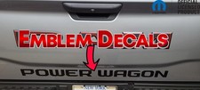 Ram Power Wagon  Tailgate Decal 2019 2020 2021 2022 2023 2024