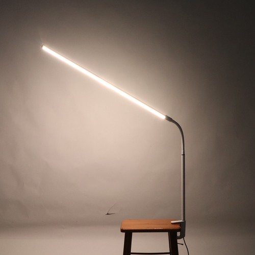 LED Clip On Desk Lamp 350 Degree Rotating Flexible Gooseneck 3 Temp Color Ad DY9 - Photo 12/12