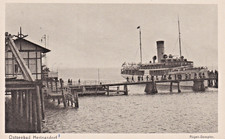 Historische AK Heringsdorf, Ankunft des Rügen Dampfers - Usedom