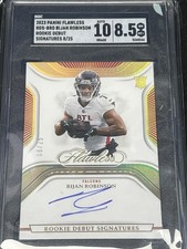 2023 Panini Flawless Bijan Robinson Rookie Debut Signatures #/25 SGC 8.5/10 Auto
