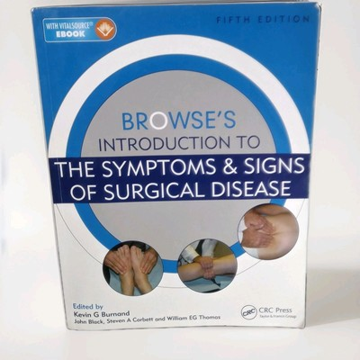 #ad Browse#x27;s Introduction To The Symptoms amp; Signs Of Surgical Disease 5th Edition $62.00