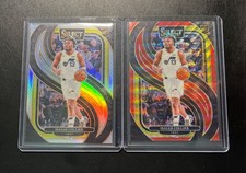 Isaiah Collier RC 2024-25 Panini Select Premier Silver + Red Wave Prizm Jazz