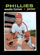 1971 Topps #414 Woodie Fryman   VG/VGEX X3698992