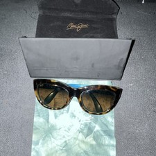 Maui Jim Kanani MJ270-10P Women's Blue Frame Brown Tinted 100 UV Sunglasses