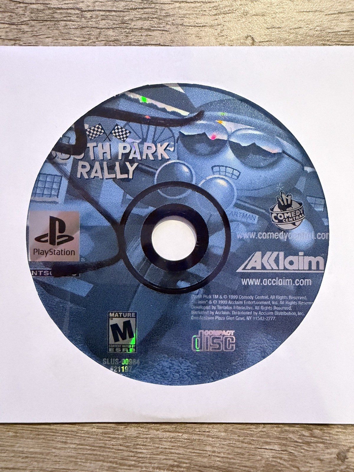South Park Rally; Loose (Sony PlayStation 1, 1999)