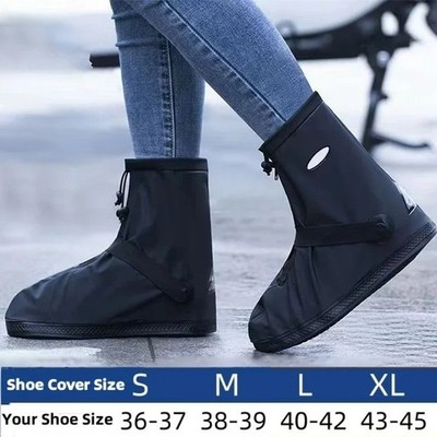 Wasserdichte Überschuhe Regenstiefel Überschuhe Antirutsch Radfahren Motorrad Wandern