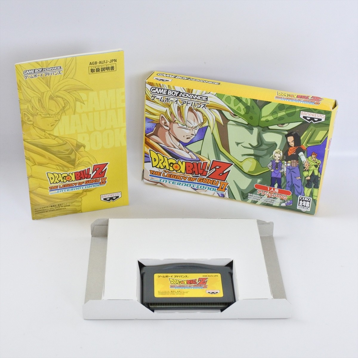 DRAGON BALL Z The Legacy of Goku II 2 Gameboy Advance Nintendo