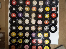 x50+ MIXED LOT 45 RPM Records Rock Punk Folk Jazz Blues Pop Classical Big Band