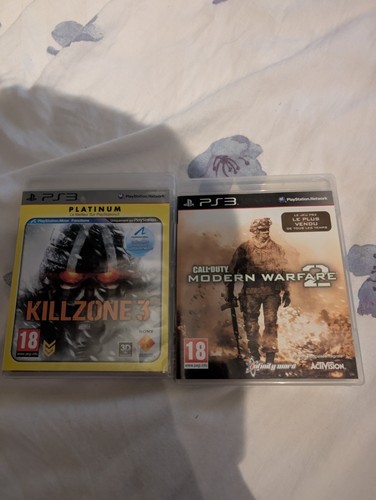 Lot De 2 Jeux PS3 : Call Of Duty & Killzone 2 - Très Bon état - Version FR