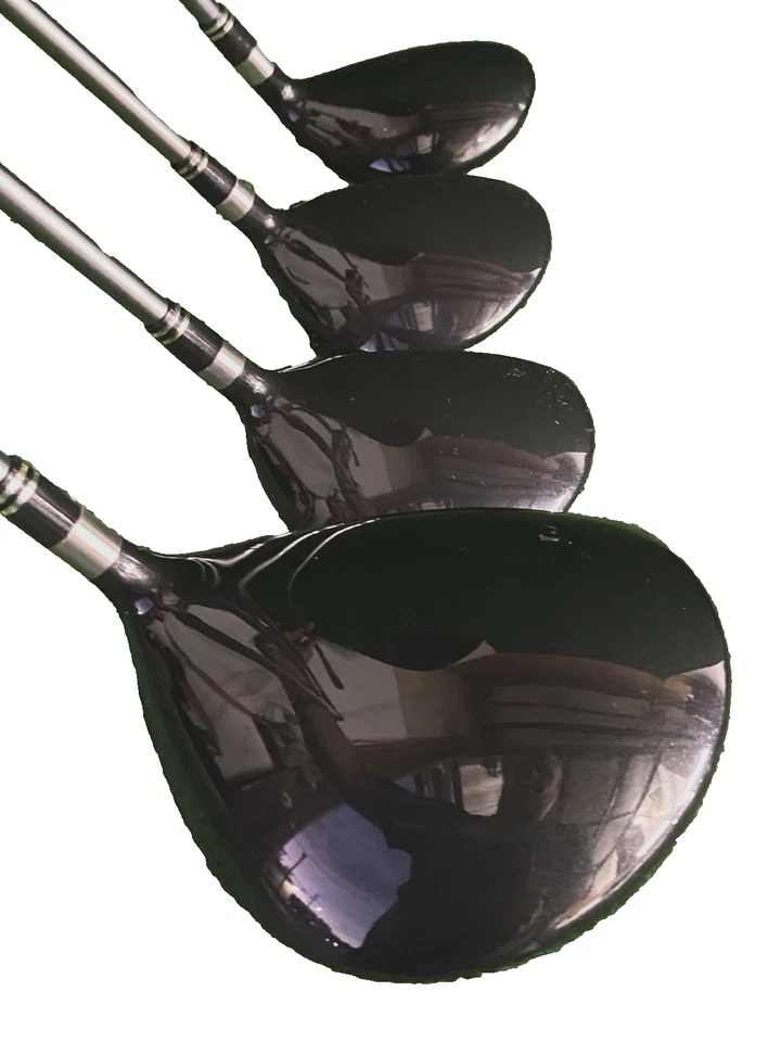 Juego de driver de madera Orlimar Hti, 3W, 5W, 3h regular grafito diestro HC excelente estado Foto 3 de 4