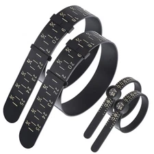 Ptwola 4 Pcs Ring Bracelet Sizer Measuring Reusable Finger Sizing Measure Tool 