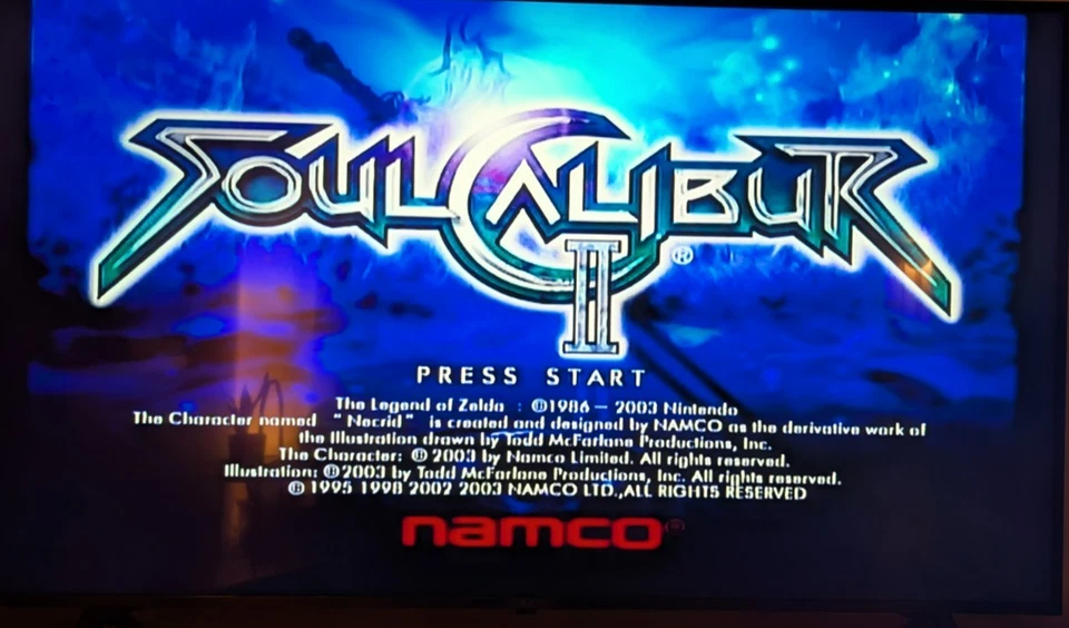 Soul Caliber 2 Japanese GameCube - CIB - Tested & Working. - Image 2 of 4
