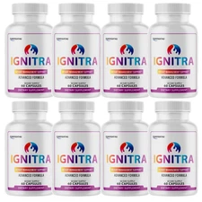 Ignitra Capsules, Weight Management Support Supplement - 8 Bottles