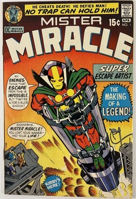 Mister Miracle #1 (DC Comics 1971) 1st Appearance Mr Miracle Oberon Jack Kirby