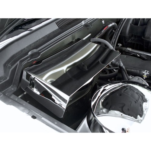 ACC Battery Cover fits 2005-2009 Ford Mustang V6/GT-Stainless Steel ...