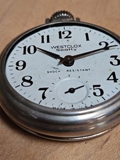 WESTCLOX SCOTTY POCKET WATCH 49.6mm USA