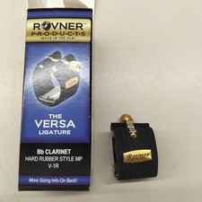 Rovner V-1R Versa Ligature Bb Clarinet Hard Rubber MP