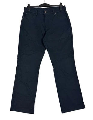 Wrangler Hose Regular Fit Herren W36 L30 Indigoblau Straight Durable Pants - Bild 1 von 4