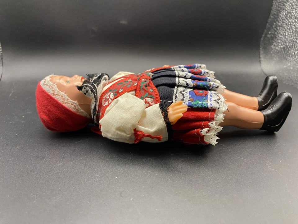 Disfraz folclórico muñeca niña checoslovaca vintage Foto 4 de 4