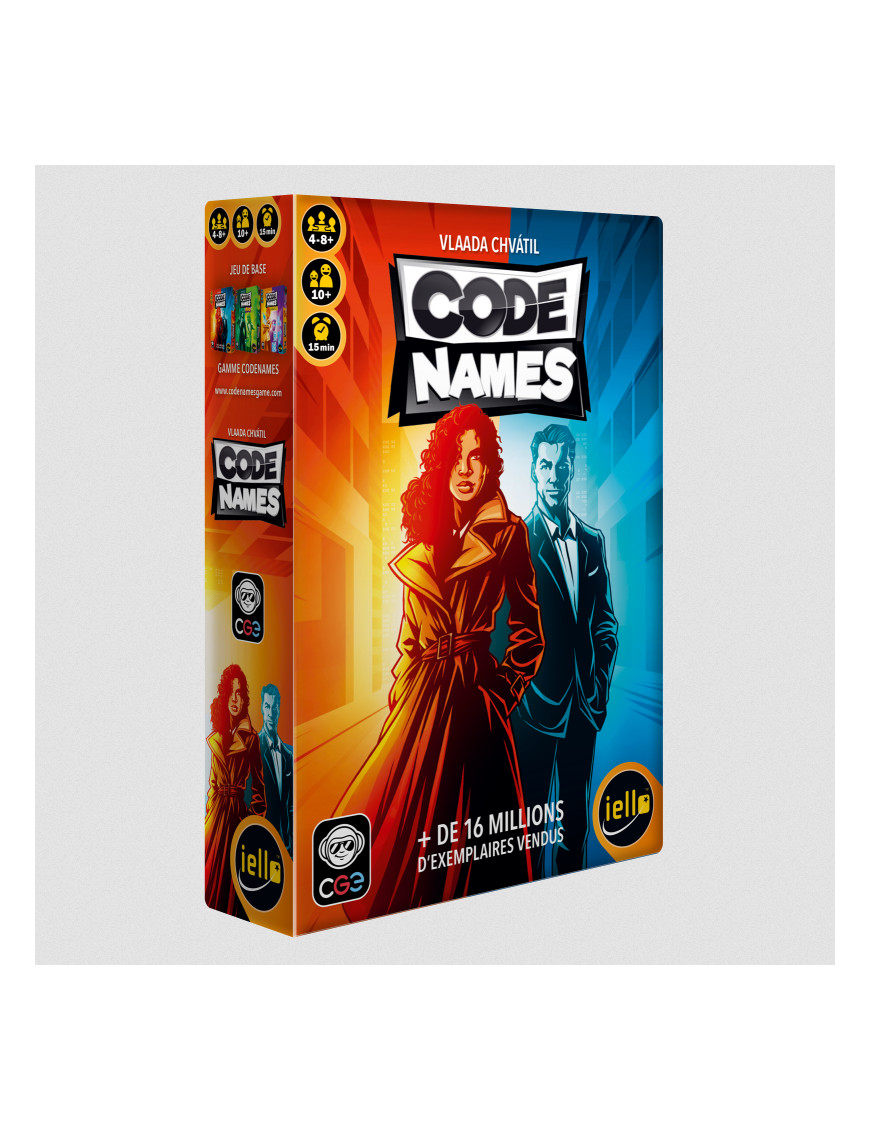 Codenames Nouvelle Edition 2025 FR Jeu de Societe Idee Cadeau Famille