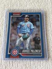 2026 Topps Series 1 Daniel Palencia Blue Rainbow Foil #/150 #158