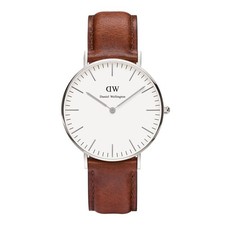 Daniel Wellington Classic St Mawes Women's Quartz Brown Leather Watch 0607DW