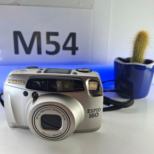 Pentax Espio 160 35mm Point and Shoot Film Camera. *TESTED / WORKING*. (refB)