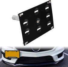 Tow Hook License Plate Mounting Bracket Holder Compatible with W204 C-Class