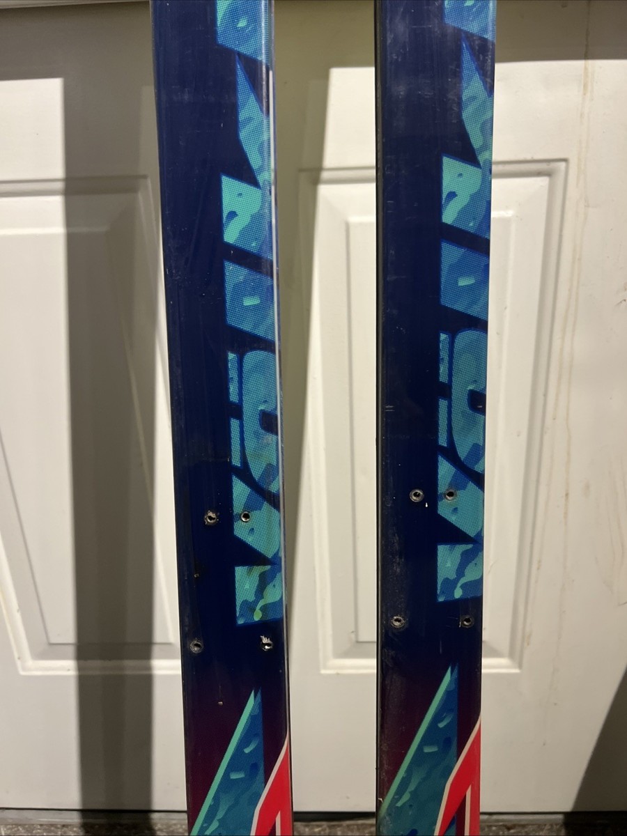 Vintage Volkl P9 SL 190 cm Slalom Skis Red & Green | eBay