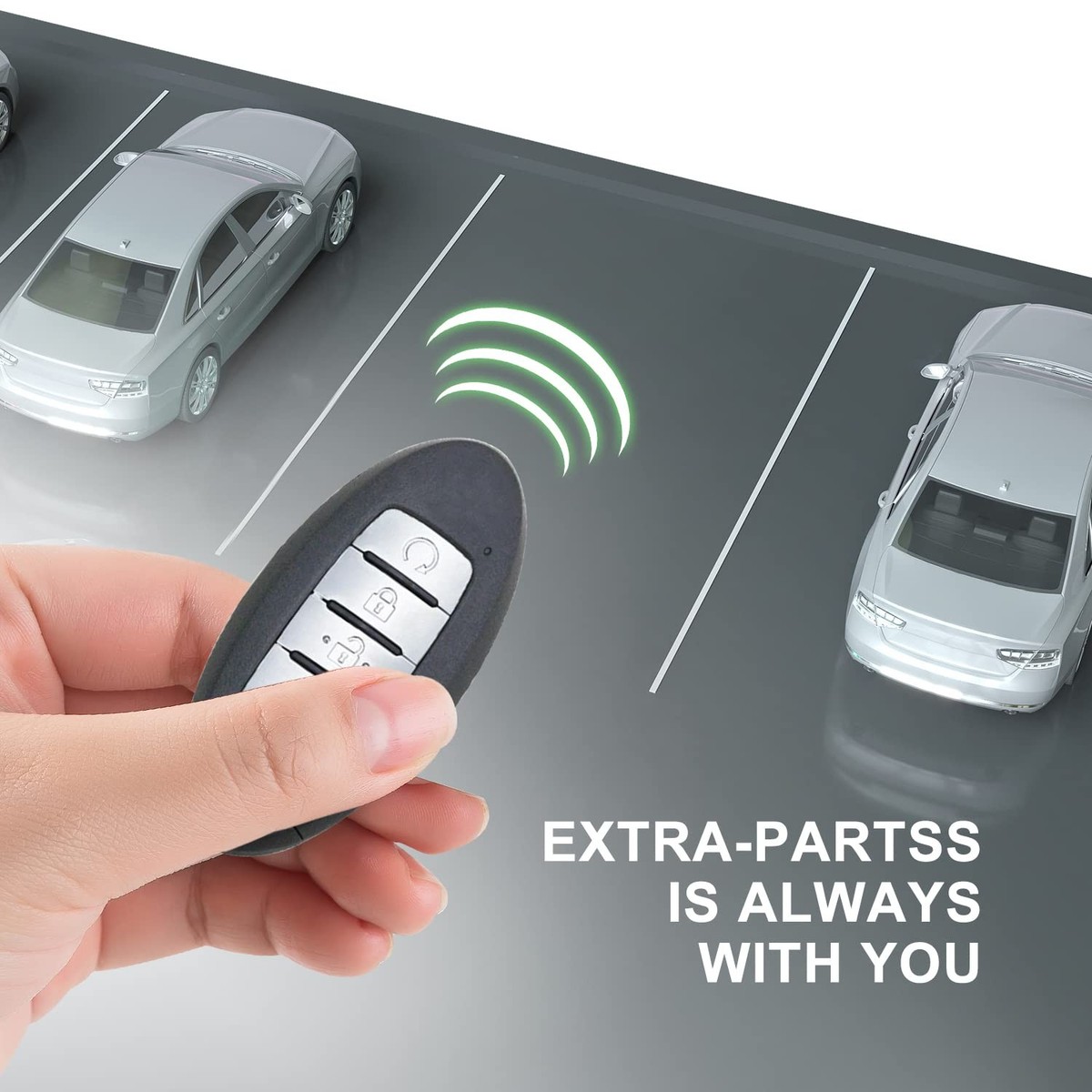 2017-2020 Nissan Armada Smart Key Remote Fob - FCC: CWTWB1G744, 5 Button, Excellent Used