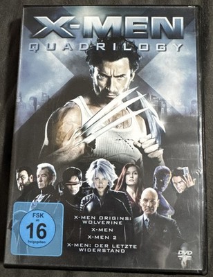 X-Men Quadrilogy DVD X-Men X-Men 2 X-Men: Der letzte Widerstand X-Men: Wolverine