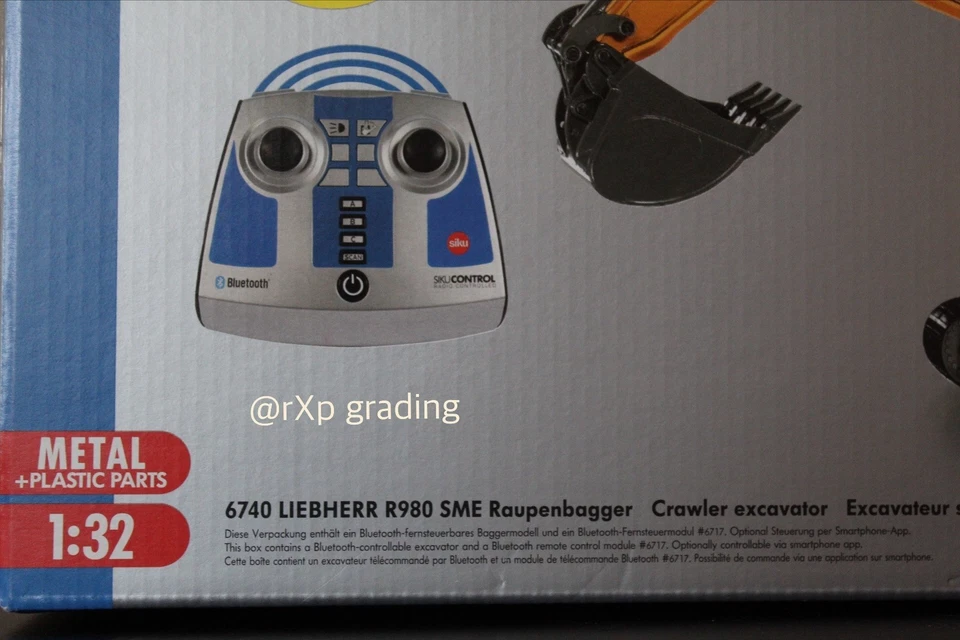 🔥NEU Siku 6740 Liebherr R980 SME Raupenbagger & RC Fernbedienung 🔥NEU UVP 299€ - Bild 3 von 4